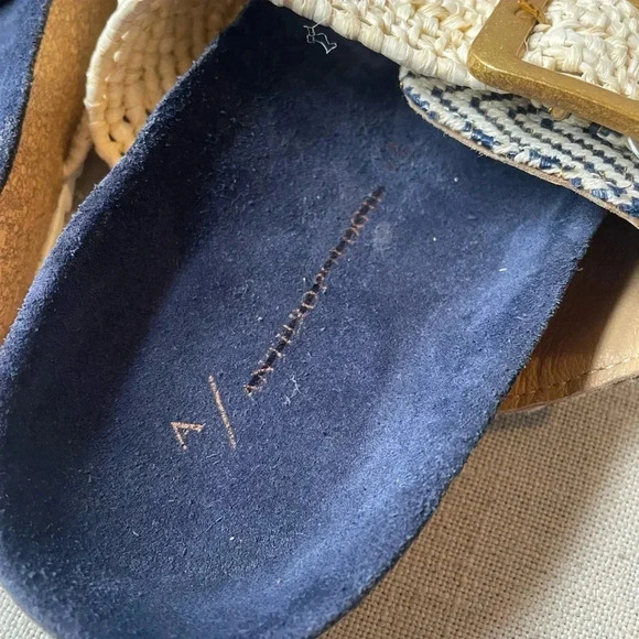 NWOT Anthropologie Double-Strap Sandals Size 38 - Picture 13 of 15